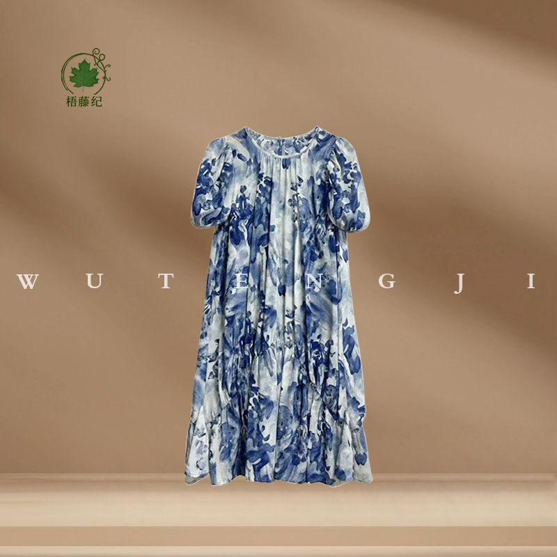 【现货】【100桑蚕丝】【雅舒】2025春季新款时尚日常女宝连衣裙ZS25040