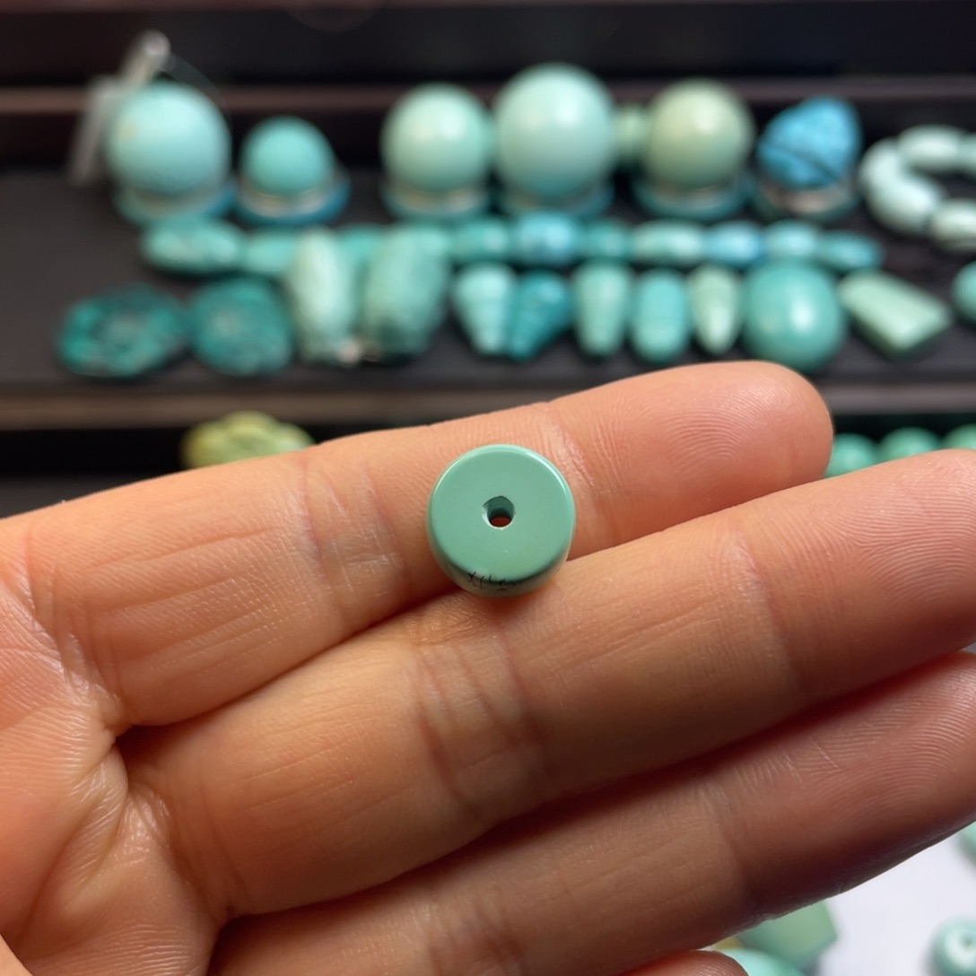 绿松石颈饰未镶嵌@*白