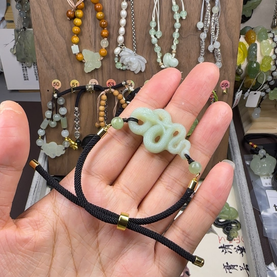 蛇纹石玉岫玉未镶嵌