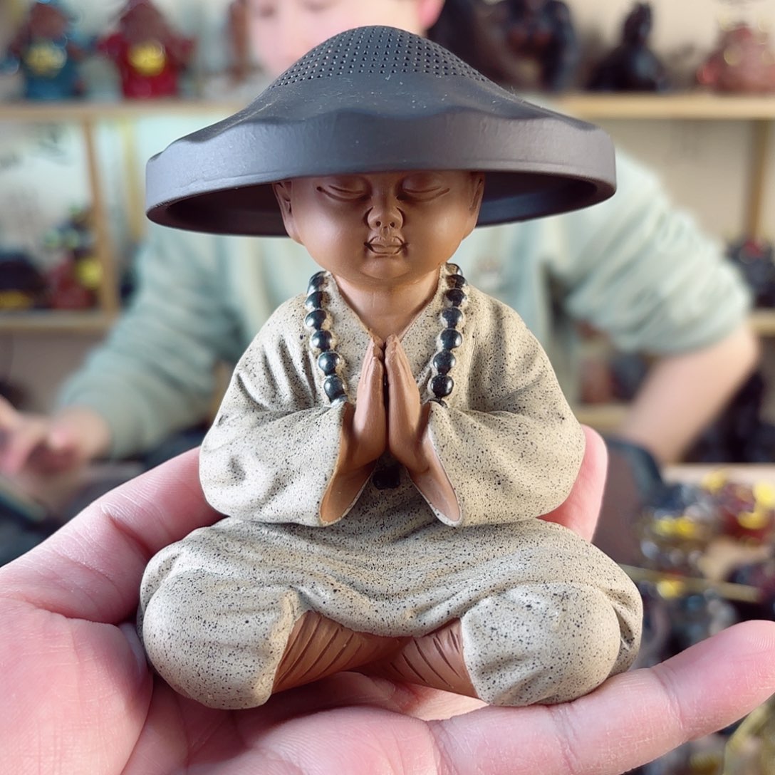 紫砂茶宠紫陶树脂茶宠摆件