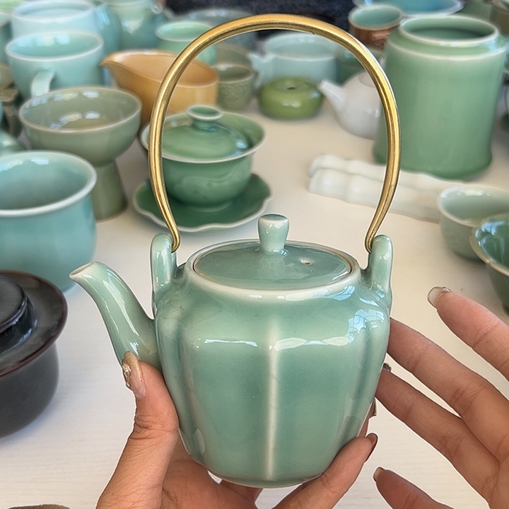 小米茶器龙泉青瓷