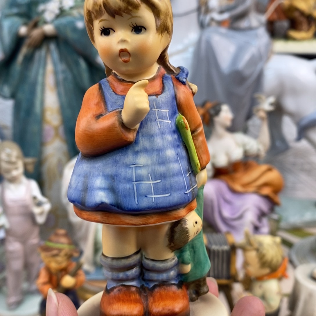 瓷片欧美中古美物摆件