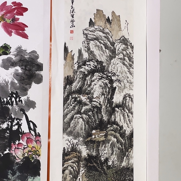 国画张圣敏先生纯手绘作品