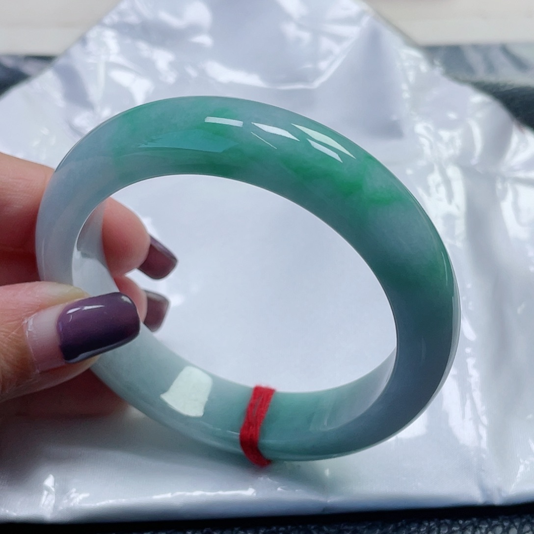 未镶嵌手镯翡翠缅甸翡翠54+