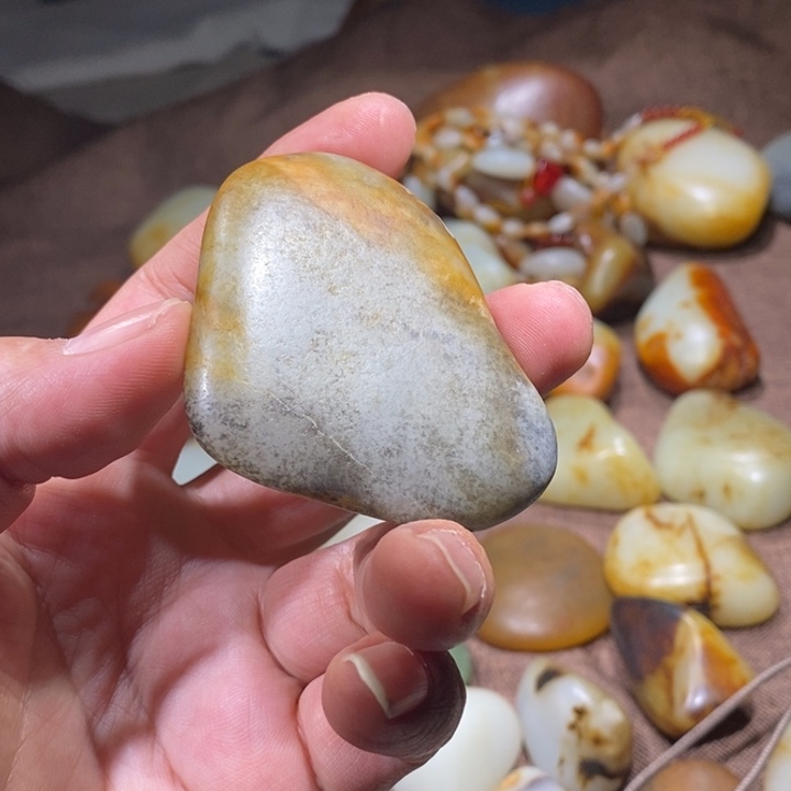 老***部和田玉未镶嵌挂件