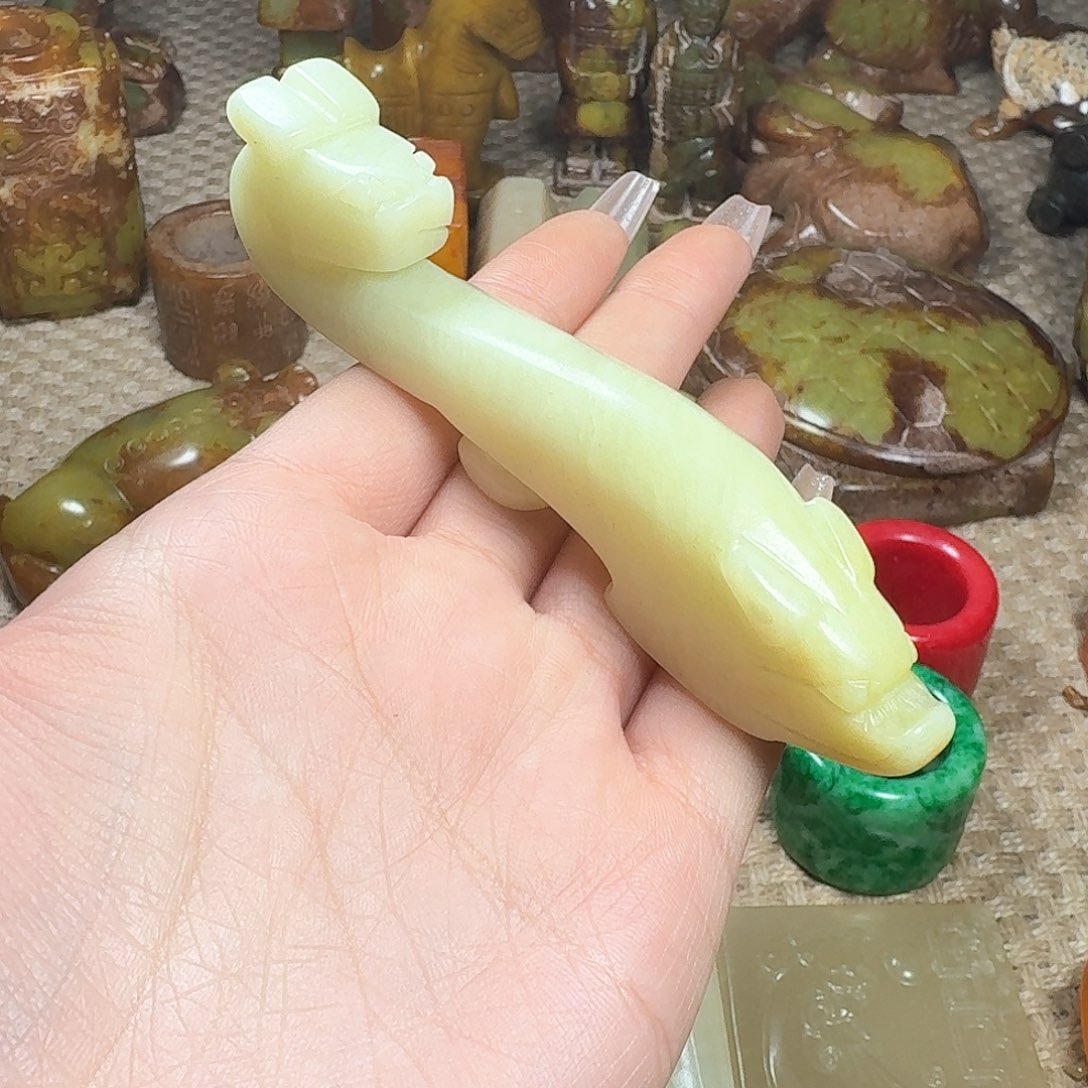 白玉菩提吊坠挂件