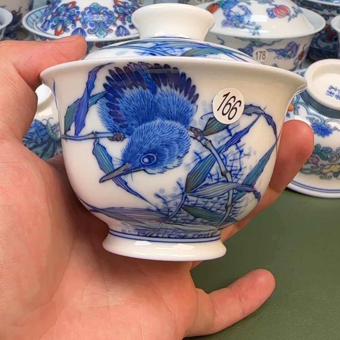 彦祖纯手工手绘茶具166