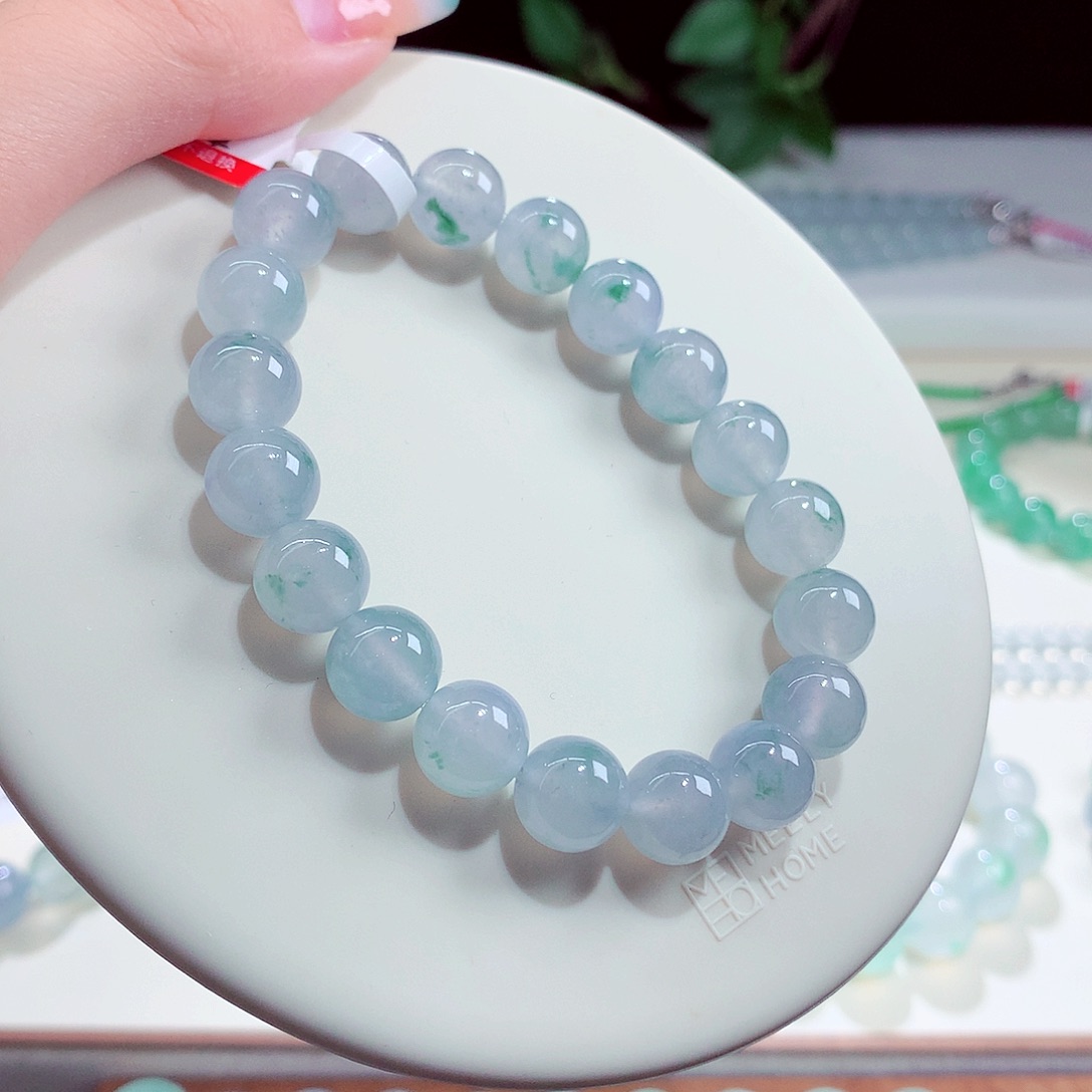 未镶嵌手链翡翠卡10+