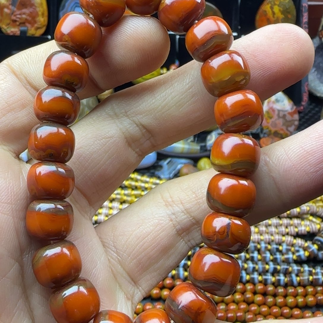 玛瑙/玉髓未镶嵌颈饰