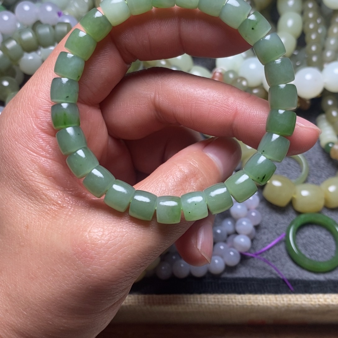 和田玉手链未镶嵌