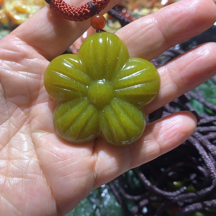 岫玉毛衣链未镶嵌