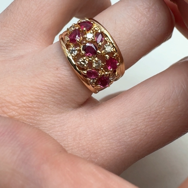 红宝石戒指未镶嵌