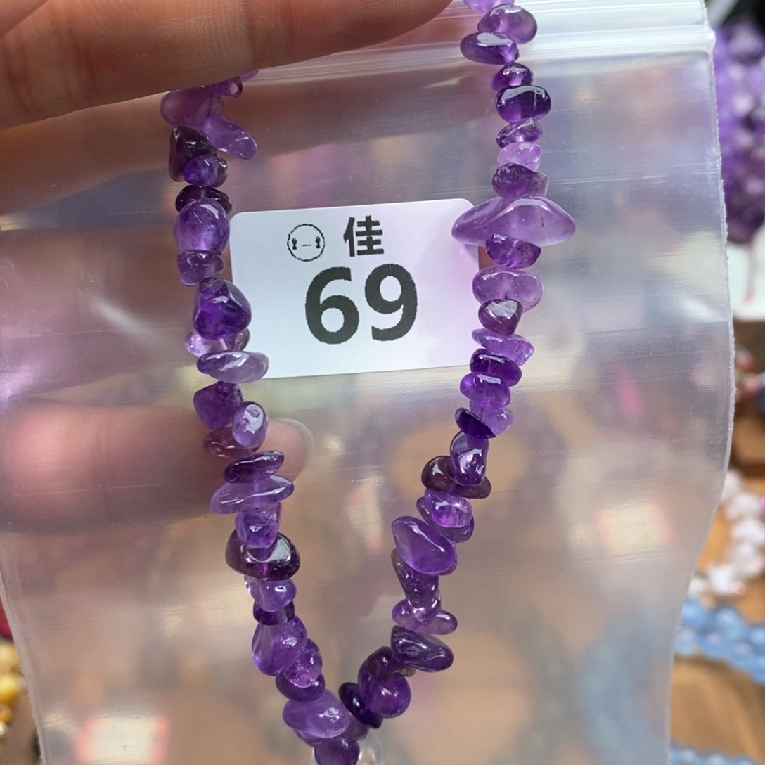 水晶手链未镶嵌多样性发一