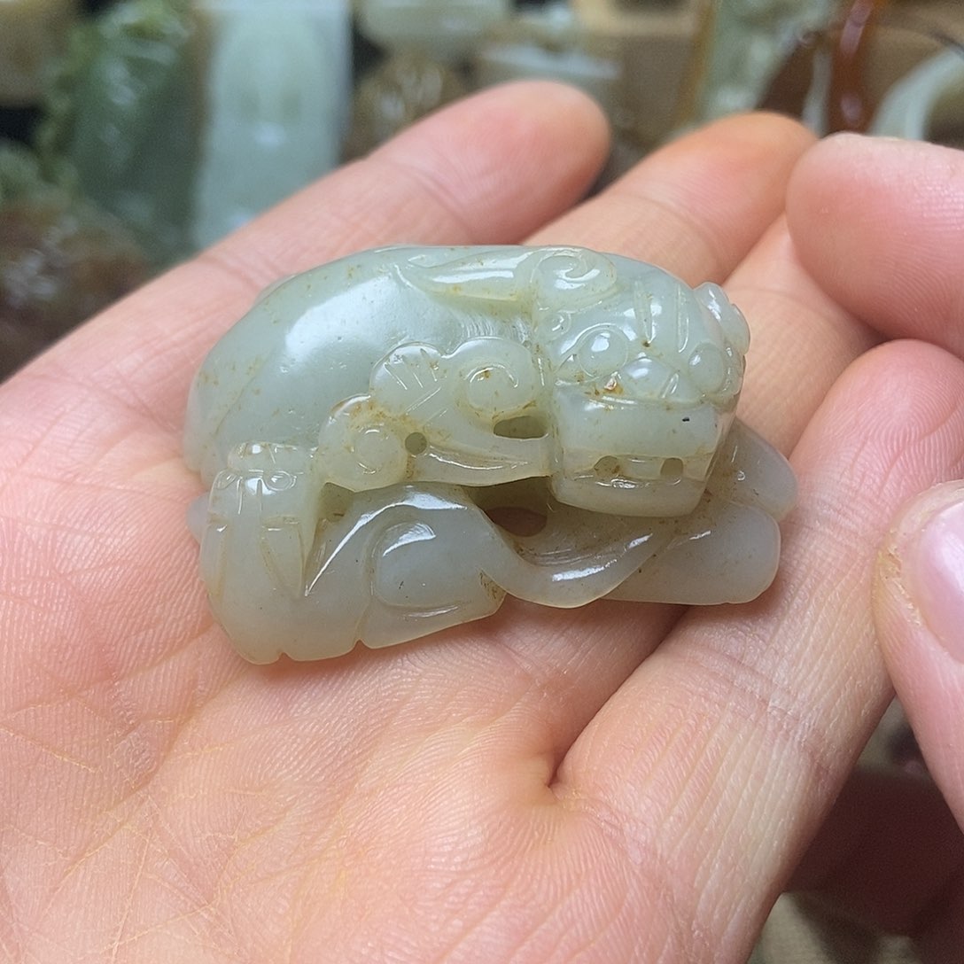 和田玉挂件未镶嵌