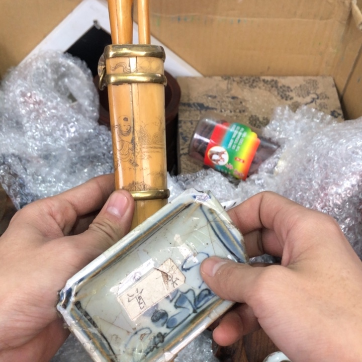 陶瓷孤品单件车里拍