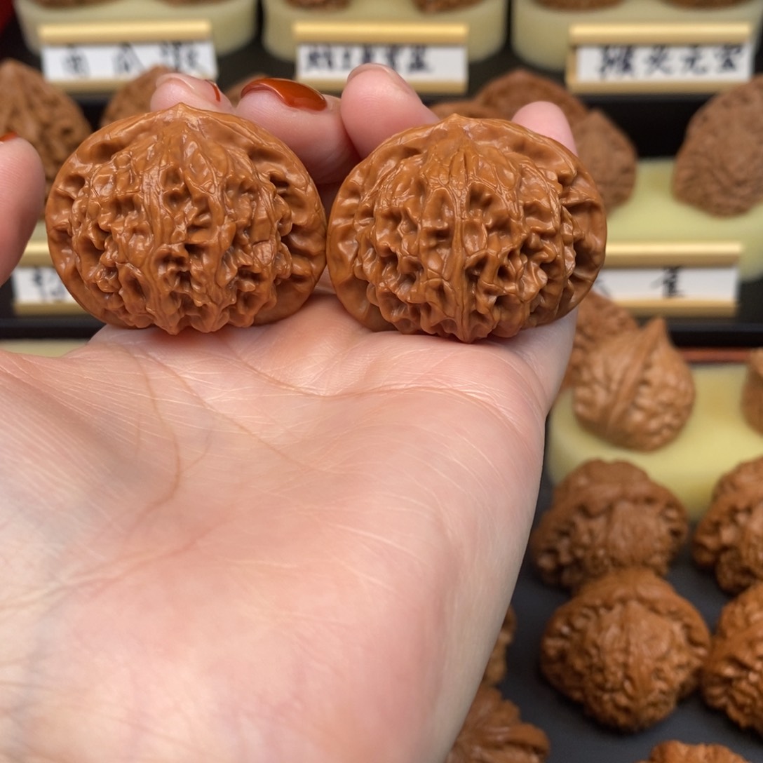 吊坠文玩核桃麒****江宫灯