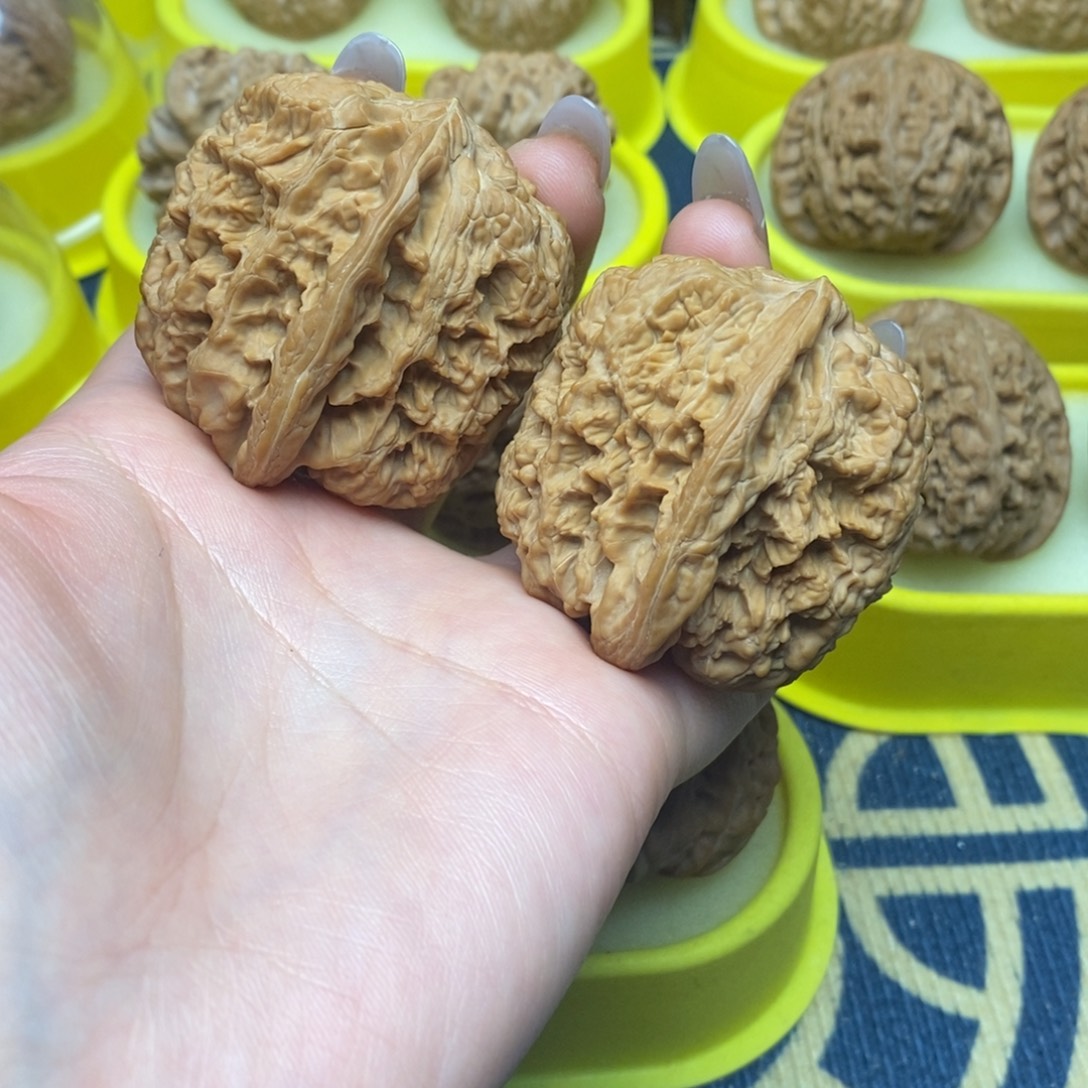 把件文玩核桃43将军膀