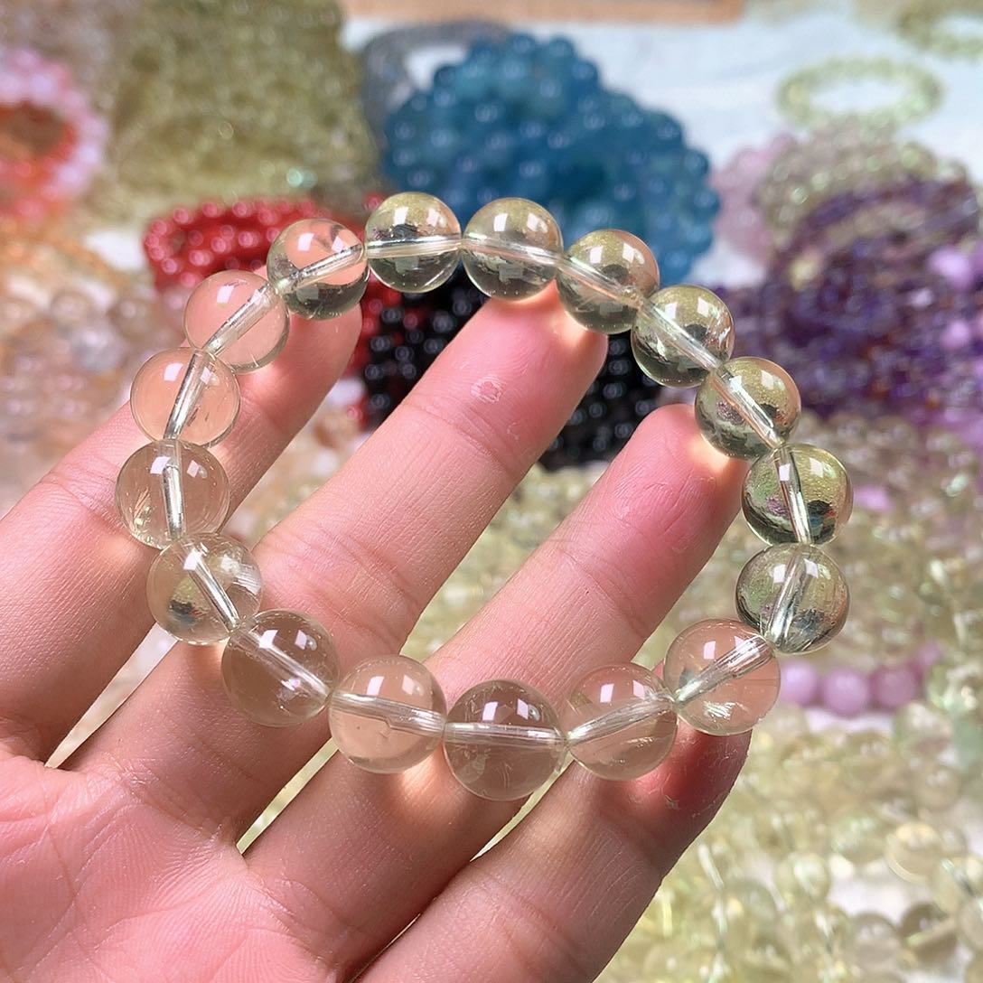 水晶手链未镶嵌天然