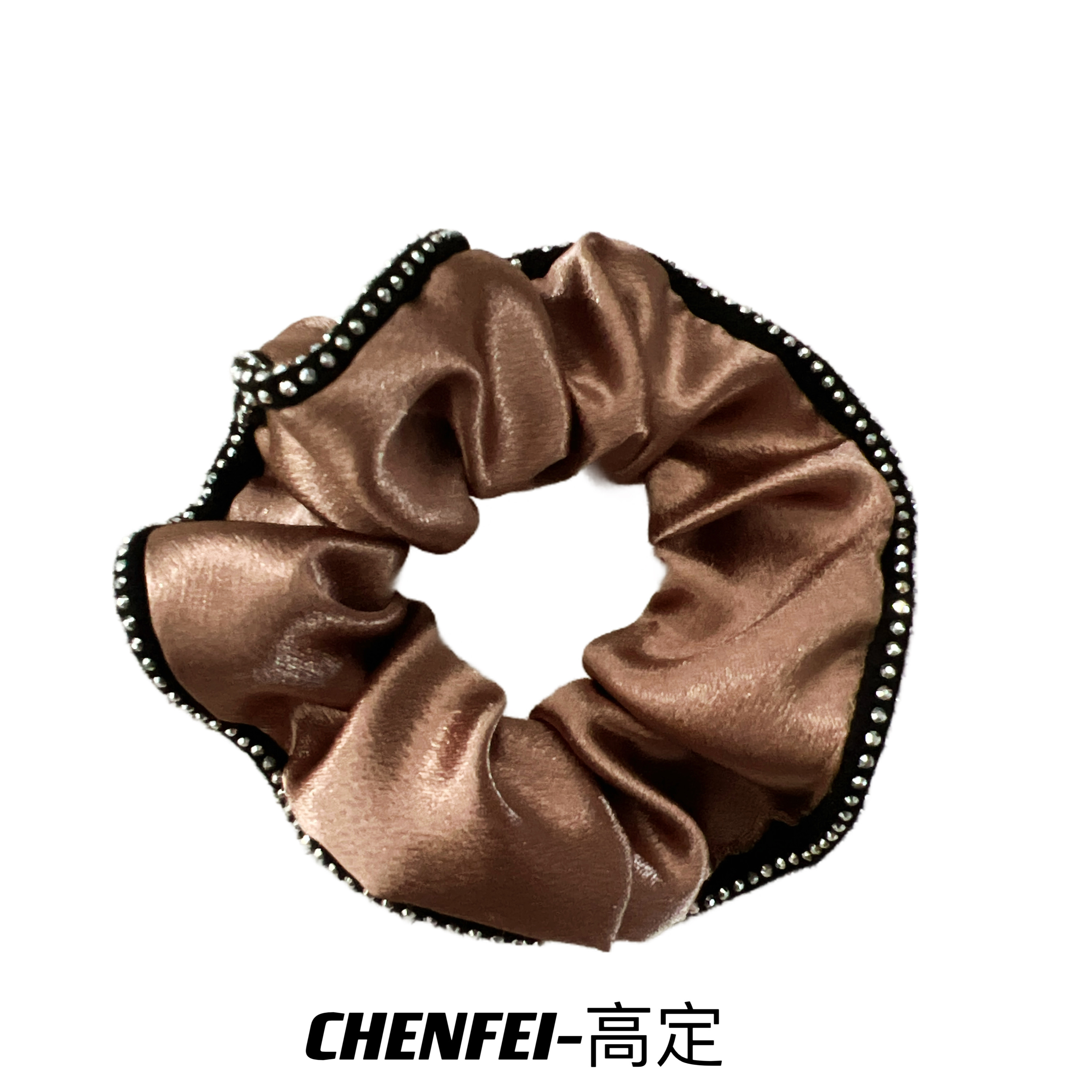 缎面大肠发圈~高级感复古法式新款低丸子头发绳头绳1300