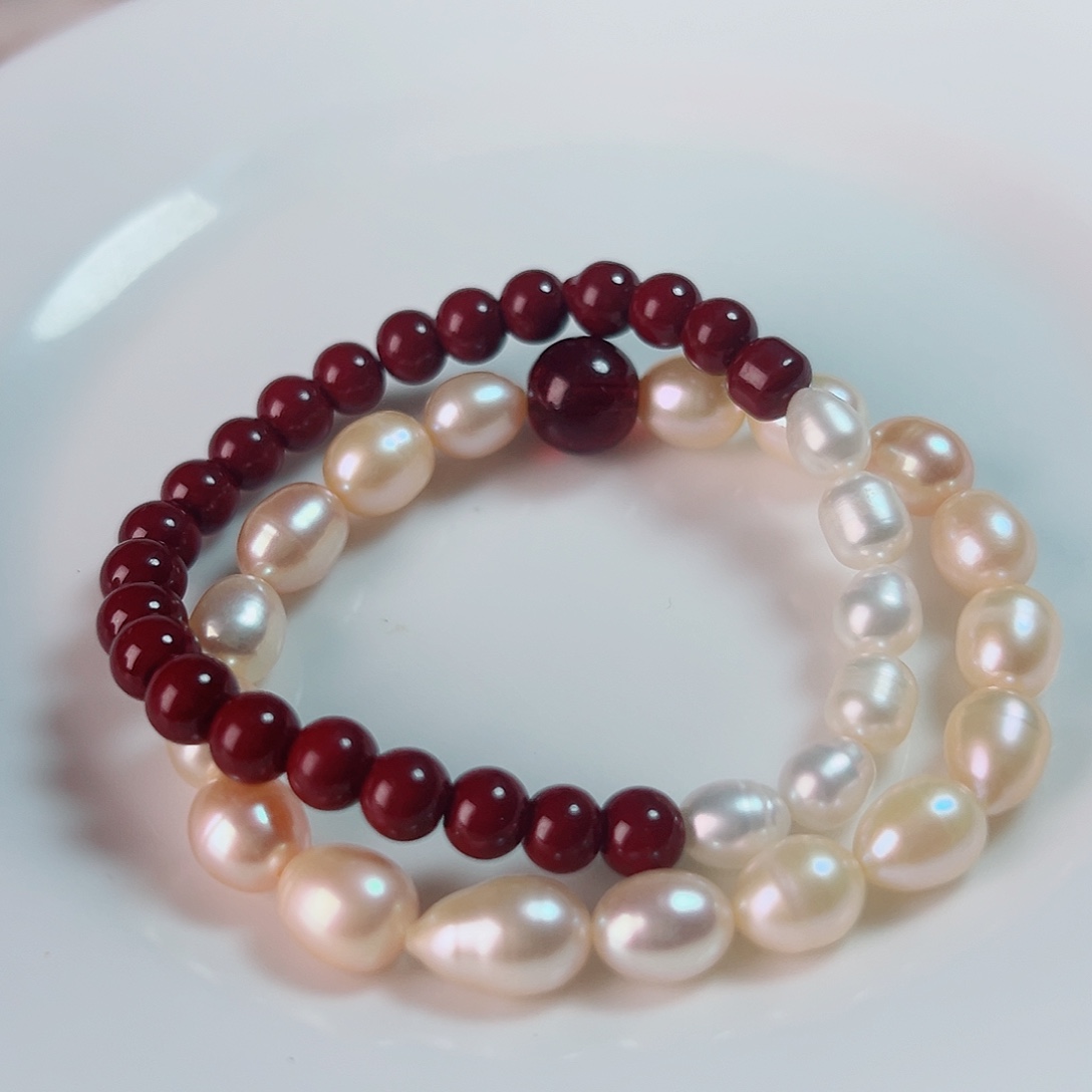 未镶嵌淡水珍珠耳饰小***了