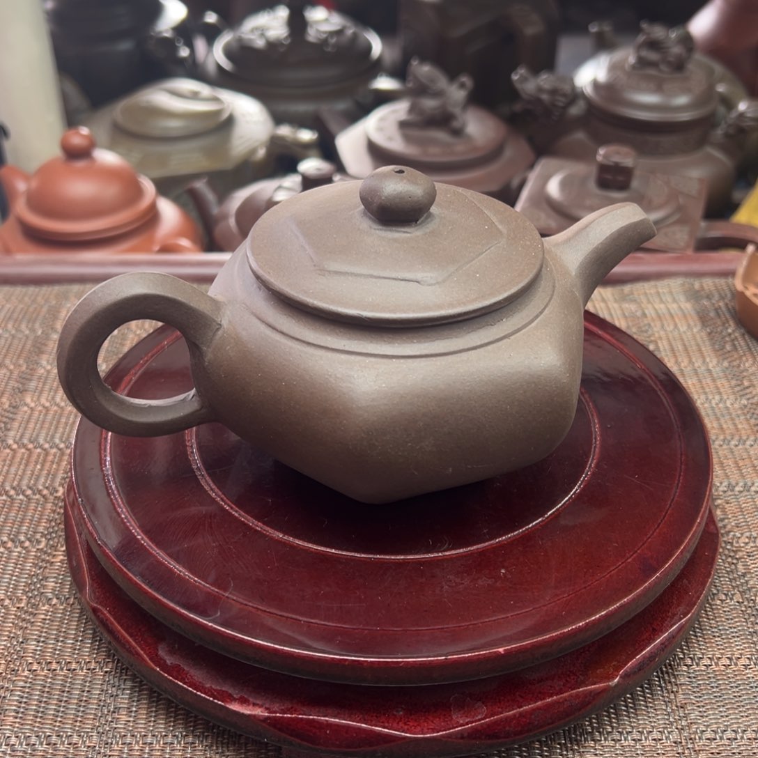 茶壶紫砂宜兴原矿紫砂壶260毫升容量