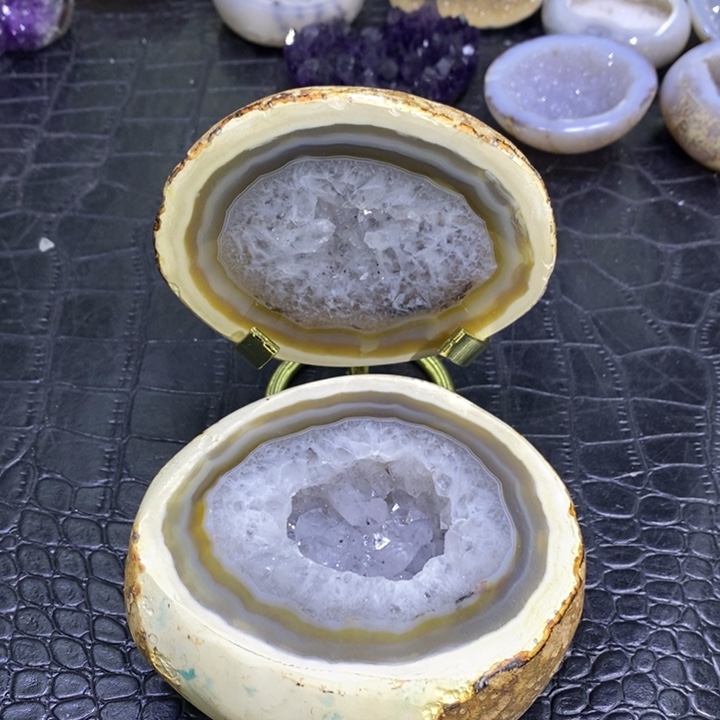 未镶嵌珠宝半成品水晶福利盆