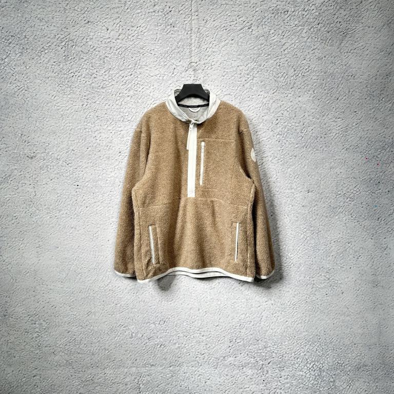 99 Canada Goose 加拿大鹅 羊羔绒renfrew新款半拉链抓绒外套 /XL