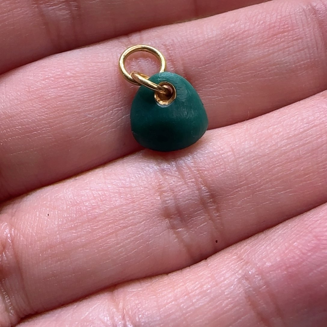 绿松石配饰18K金镶嵌