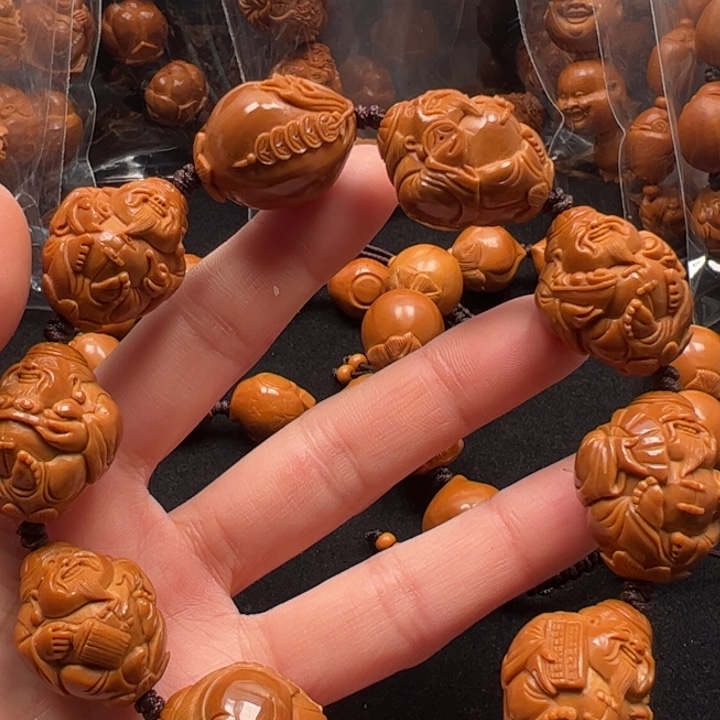 F***3橄榄核手串地主财神