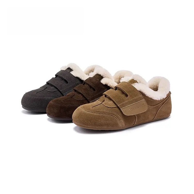 【极速发货】德训鞋女款加绒2025新款冬季保暖雪地靴内增高勃肯鞋Y