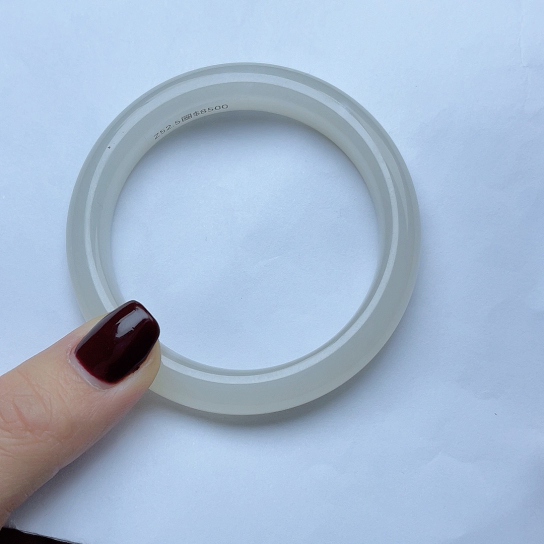 和田玉52.5圈口k k未镶嵌