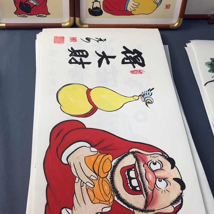 国画禅意画纯手绘作品