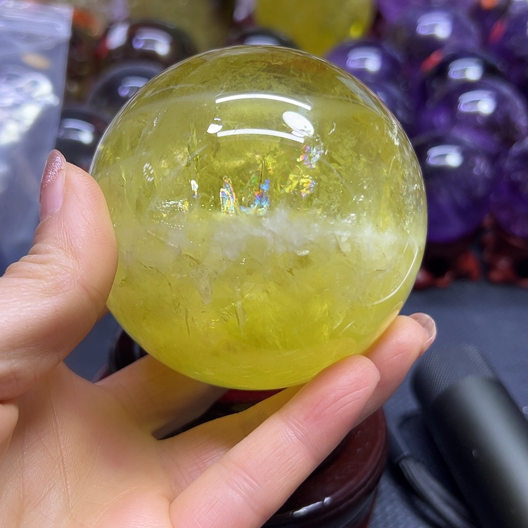 寇***文珠宝半成品未镶嵌水晶H1640如意