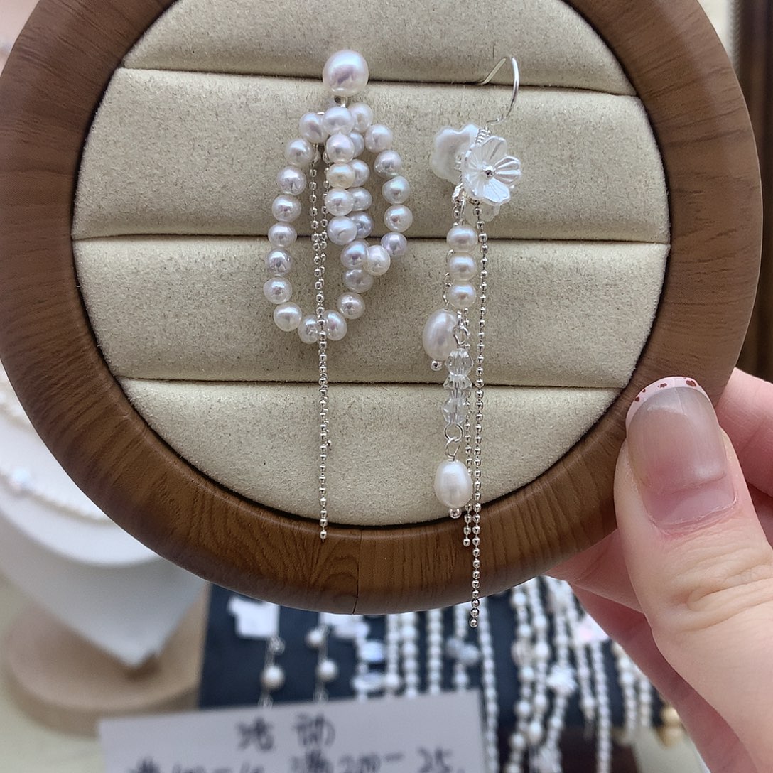 耳饰未镶嵌淡水珍珠
