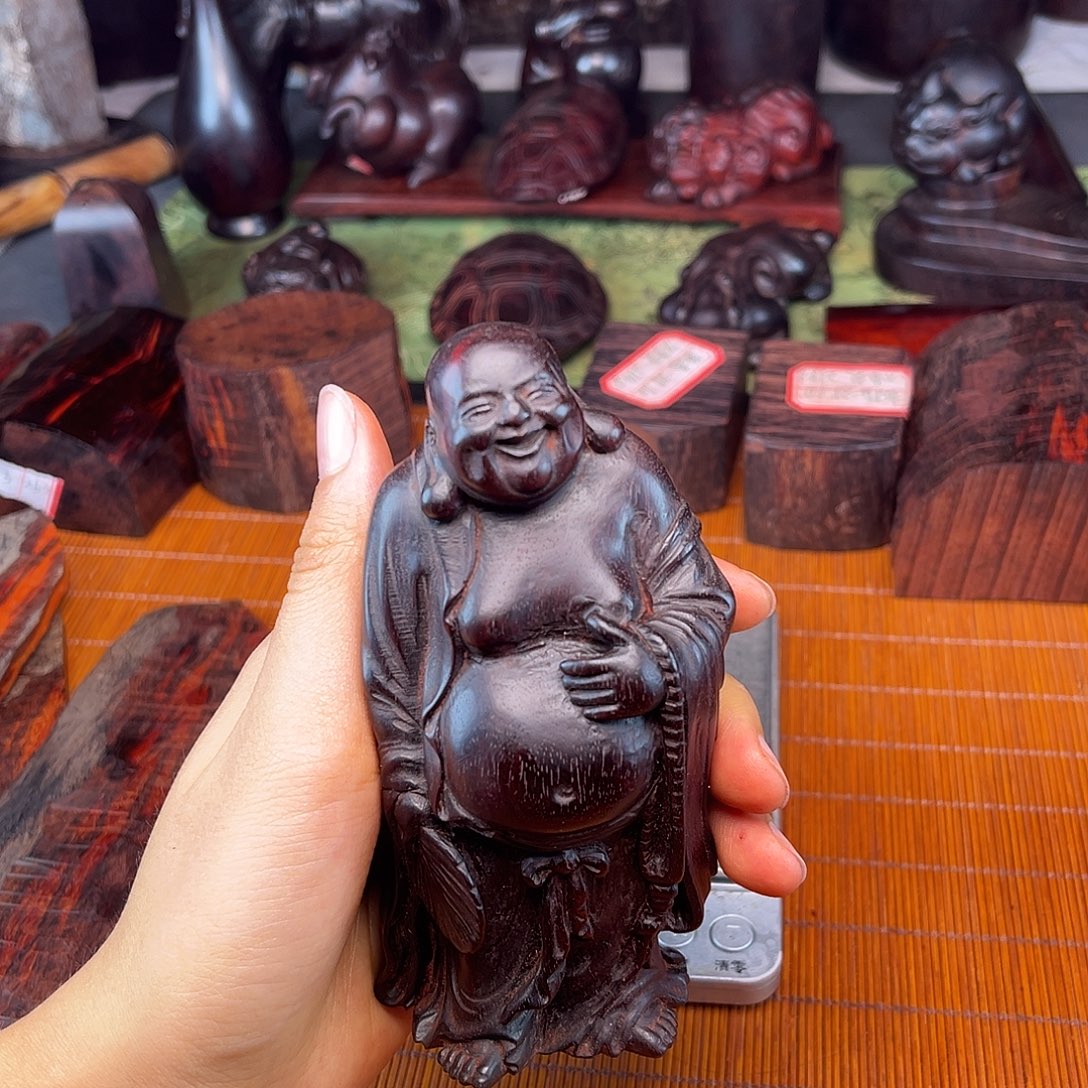檀香紫檀（小叶紫檀）弥勒佛