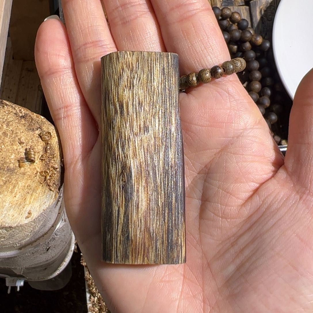 沉香吊坠白棋楠吊坠11.3克