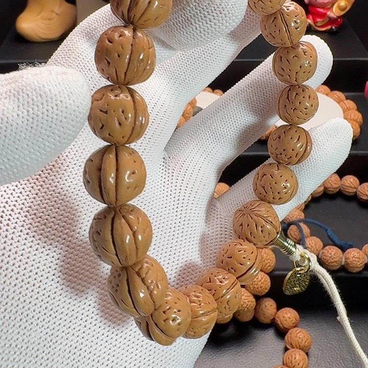 猴头核桃吊坠小*桃核