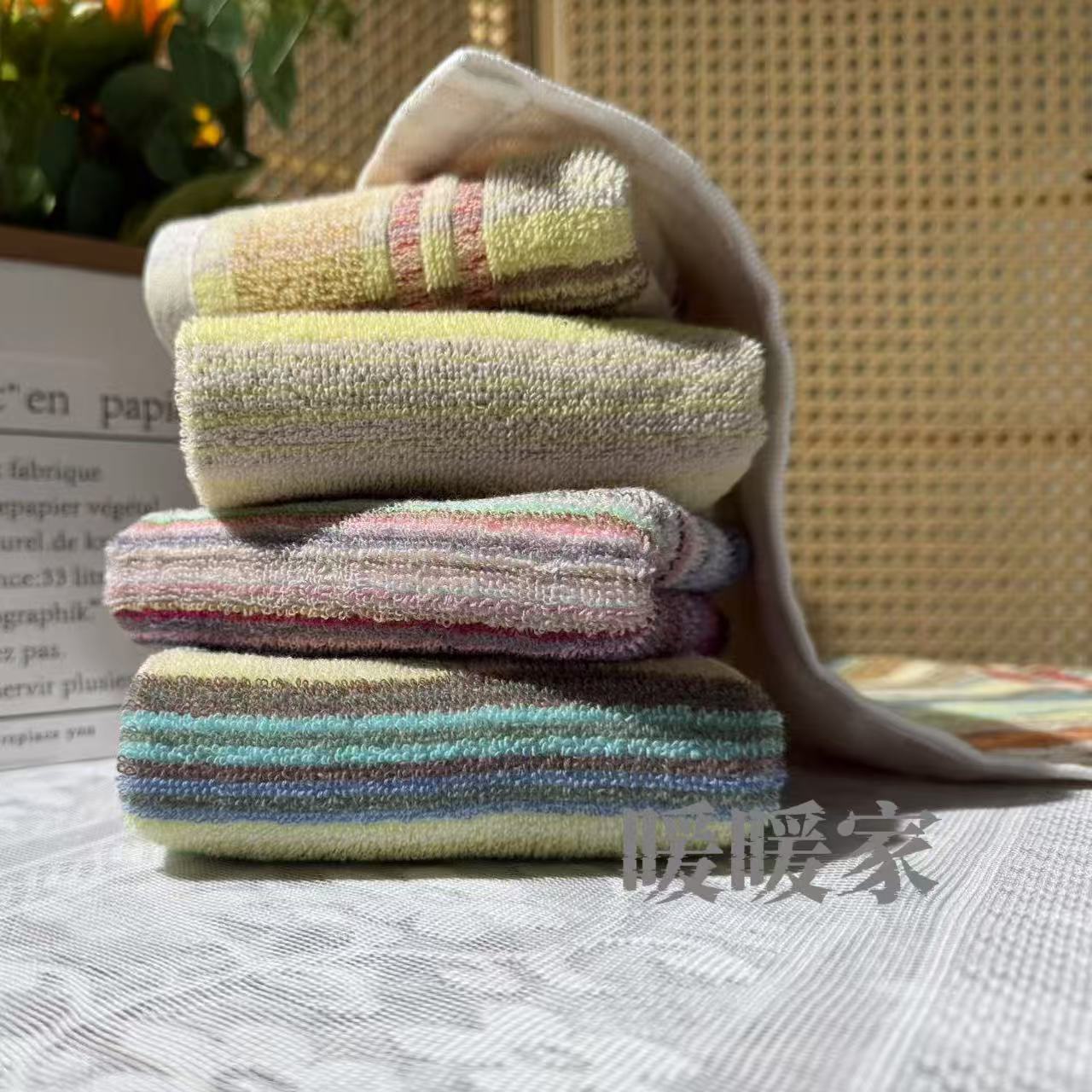 （到手5条）a类小毛巾儿童纯棉棉纱25*50随机五条装