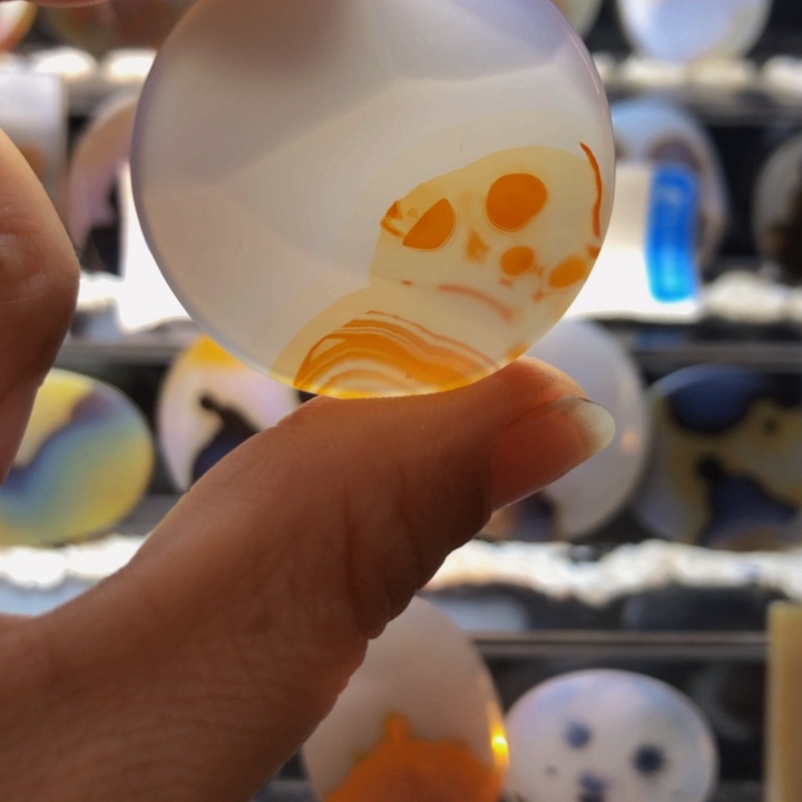 合金玛瑙/玉髓珠宝奇石148