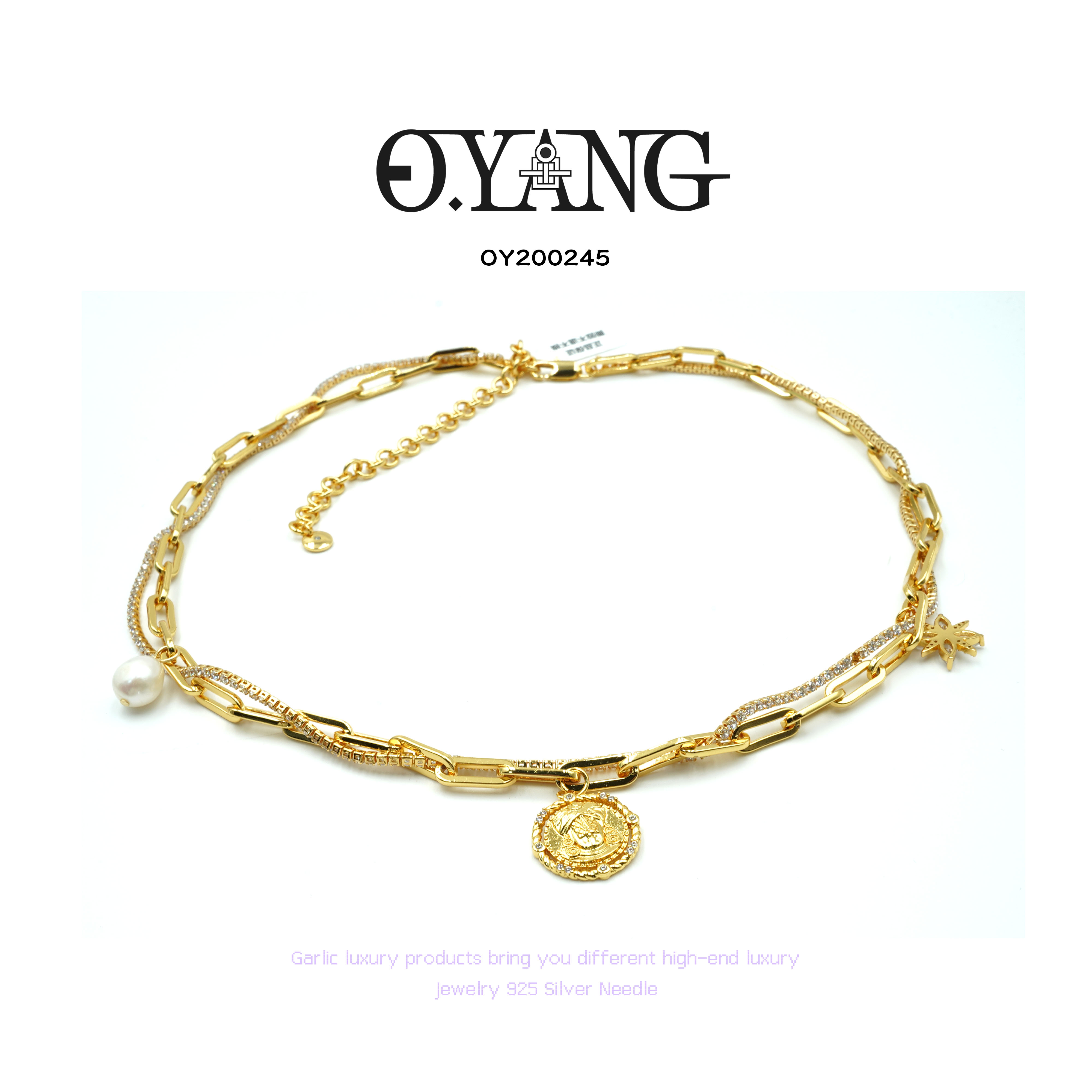 铜合金项链 OYANG项链~OY200245