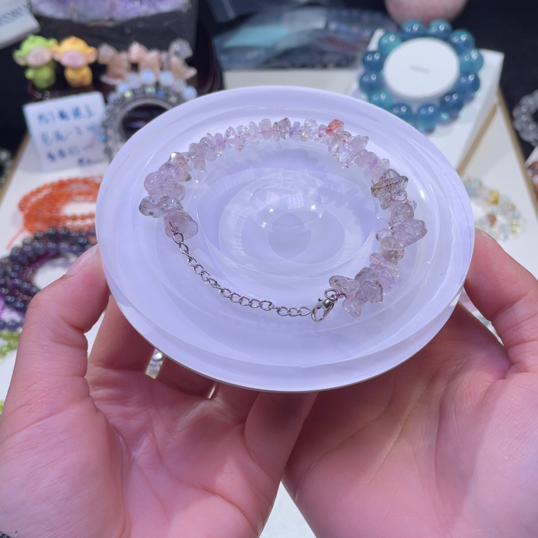 未镶嵌手链水晶超七随型手链