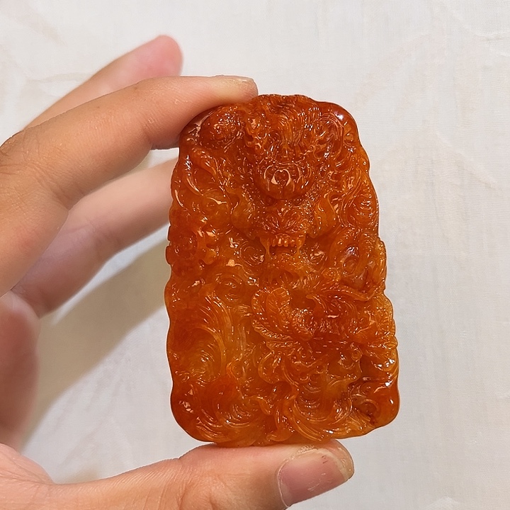 翡翠合金吊坠(赠链)