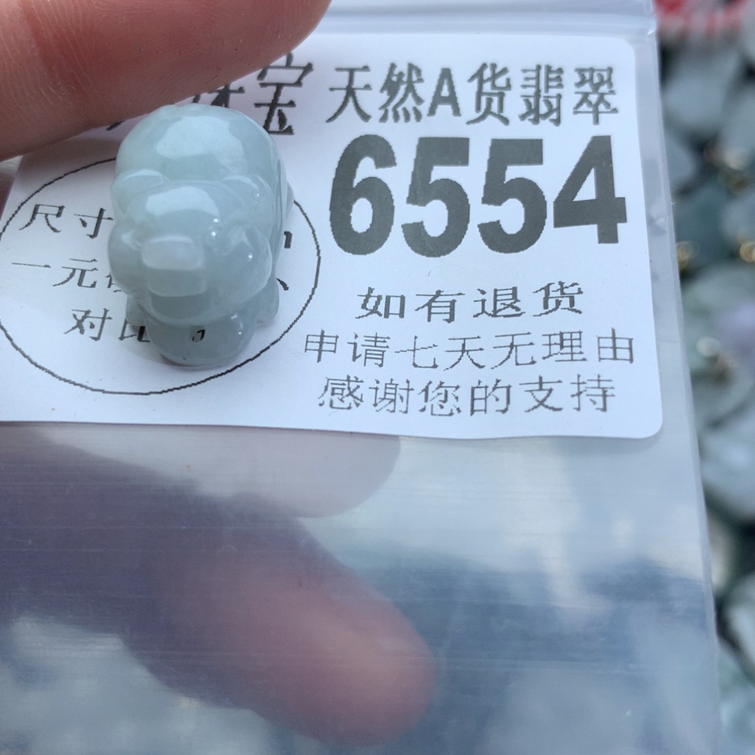 翡翠颈饰未镶嵌6554。