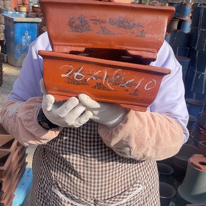 26+26红马槽花盆紫砂花盆