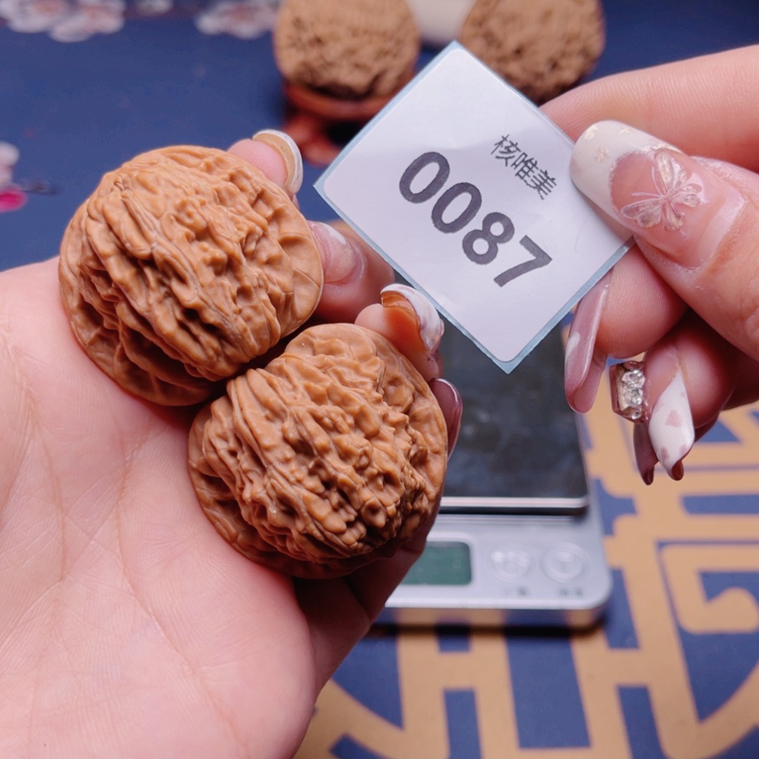 文玩核桃把件四座楼37