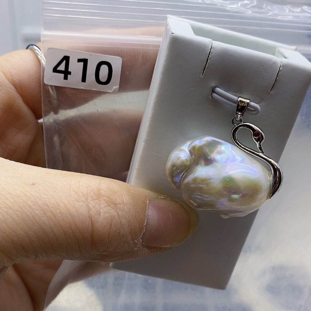 颈饰合金淡水珍珠