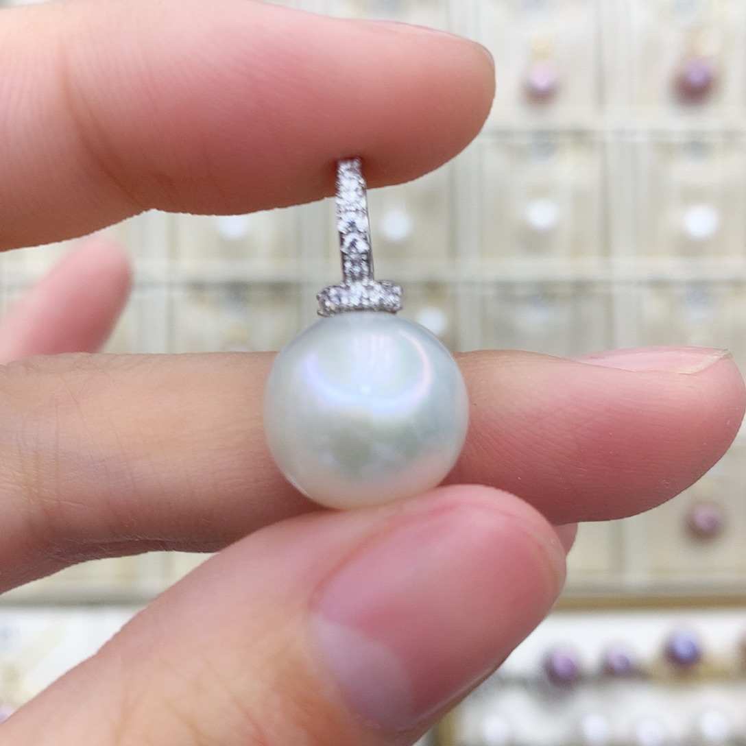 淡水珍珠颈饰合金