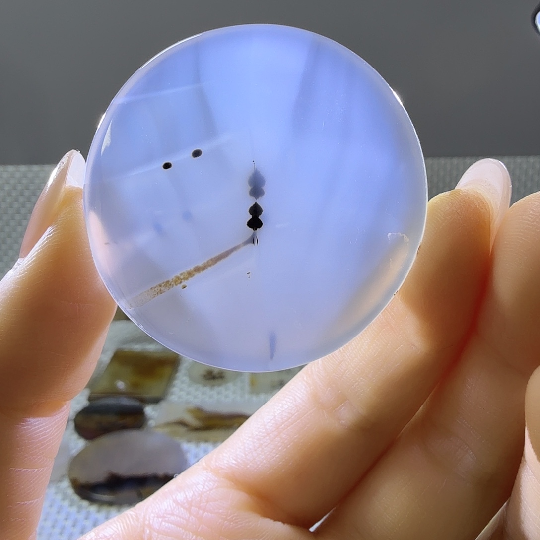 玛瑙/玉髓未镶嵌吊坠(不含链)21