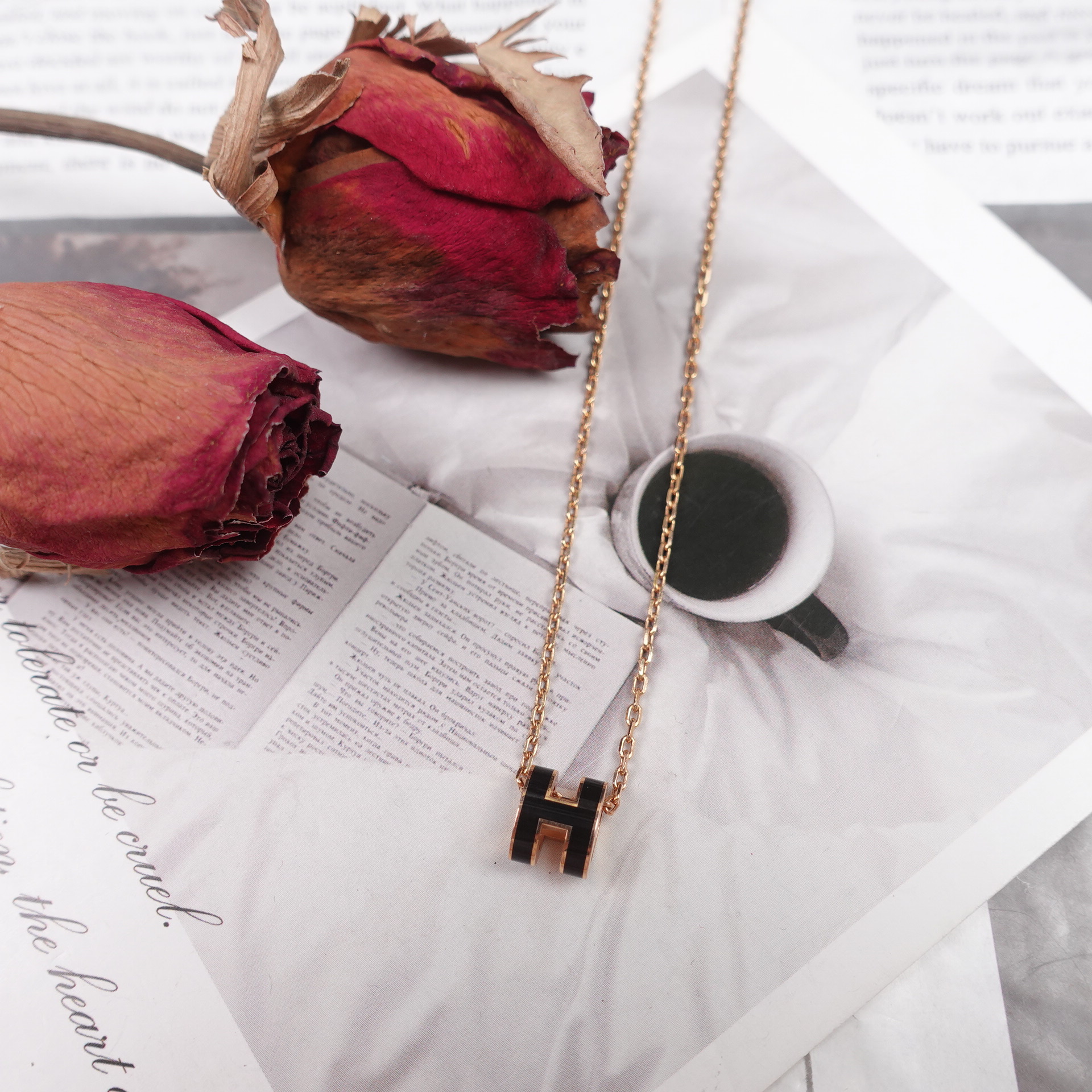 99新 Hermes/爱马仕 项链/T10330415