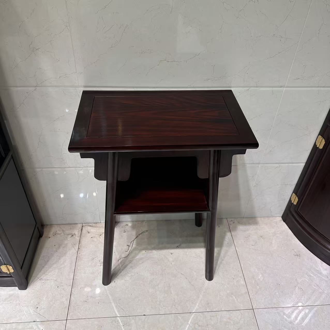 南美黑酸枝木小条案58*36*80尺寸茶几置物架